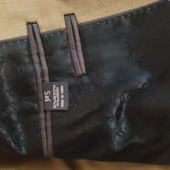 Perry Ellis Suit Taupe - Picture 2 of 12